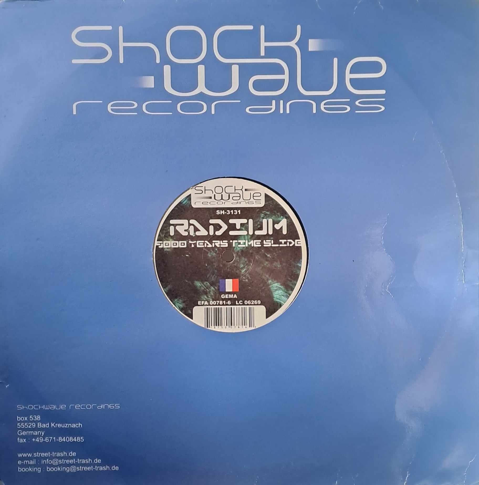 Shockwave Recordings 3131 - vinyle hardcore